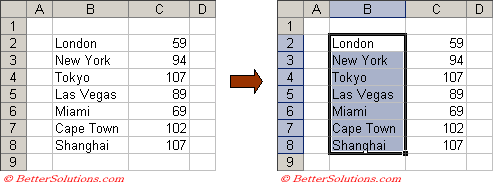 Excel Named Ranges Dynamic Named Ranges