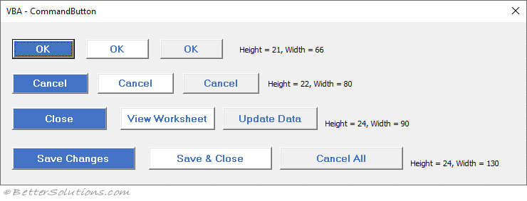 command button excel not working