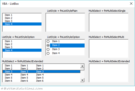 vba-controls-listbox